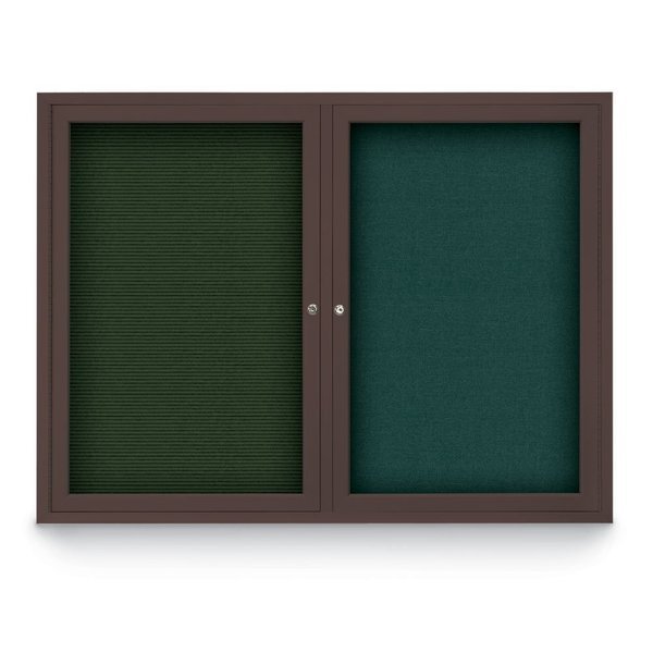 Corkboard, Blue Spruce /Black, 72